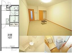 レオパレスコタンU 1Kの間取図画像