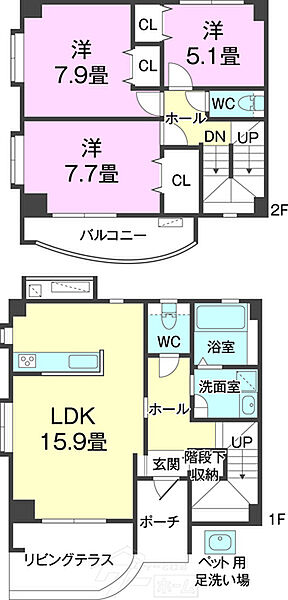 間取り：347000001560