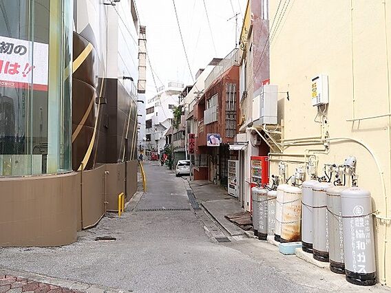 前面道路