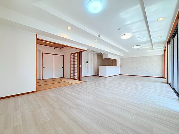 広々25.7帖のLDK
