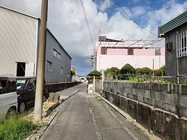 前面道路