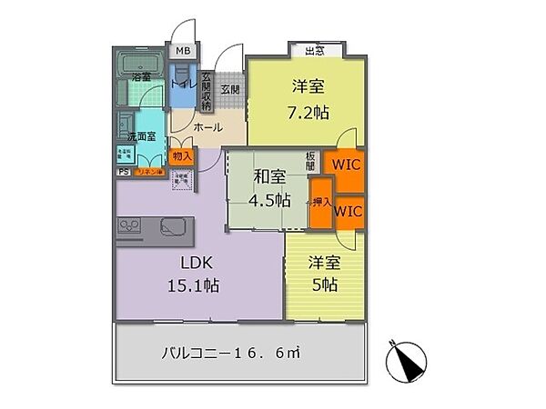 間取り：347000072685