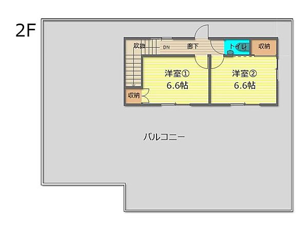 2階間取り