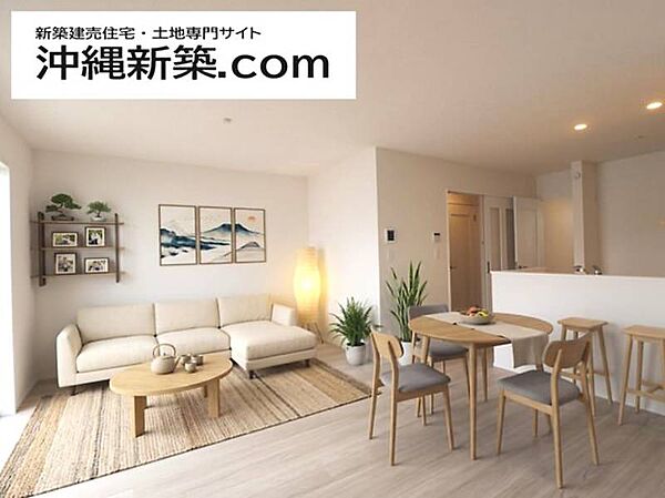 家具配置をイメージしやすいLDKです