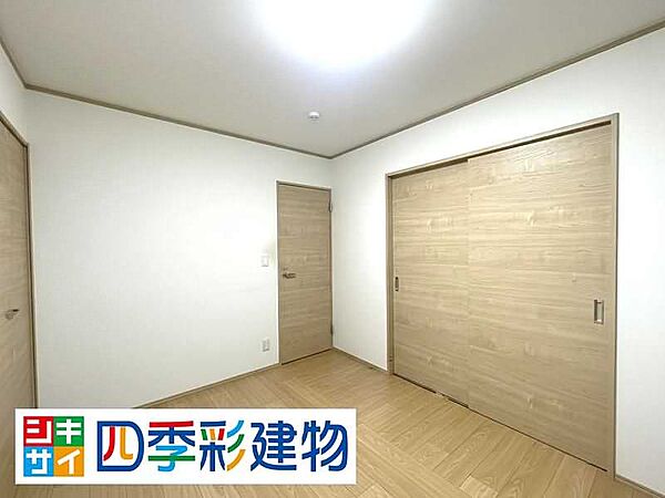 1階6帖洋室（画像加工済。現況は現地にてご確認ください。）