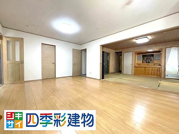 1階21.2帖LDK（画像加工済。現況は現地にてご確認ください。）