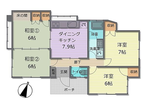 間取り：347000086708
