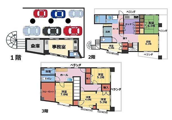 間取り：347000087275