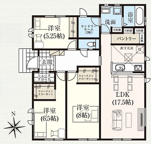 間取り：347000075214