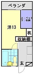 間取図画像 ワンルーム