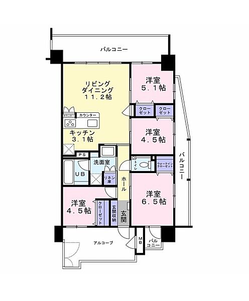 間取り：347000077425