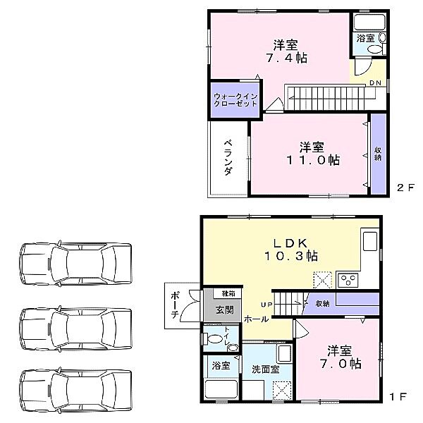 間取り：347000077388