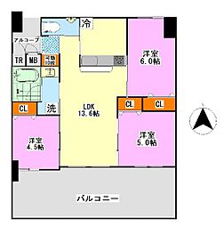 間取図画像 3LDK