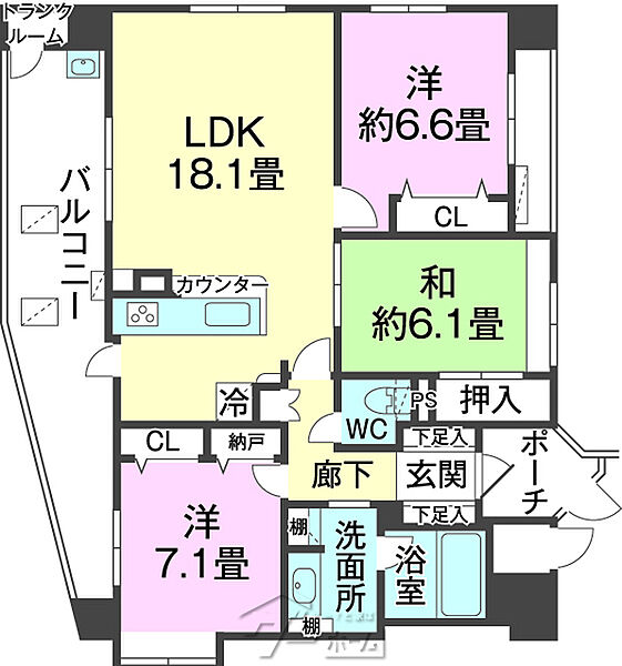 間取り：347000083737