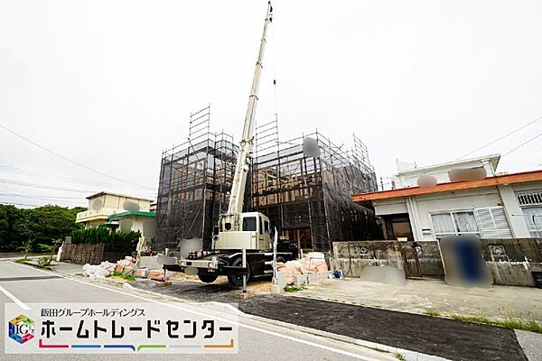 現在建築中♪（26.4月撮影）ホームトレードセンターまでお気軽にお問合せください♪