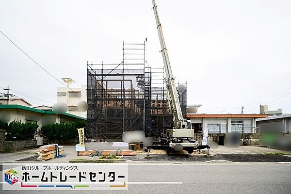 現在建築中♪（26.4月撮影）ホームトレードセンターまでお気軽にお問合せください♪