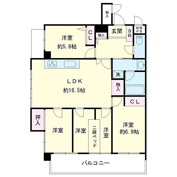 間取り：347000078903