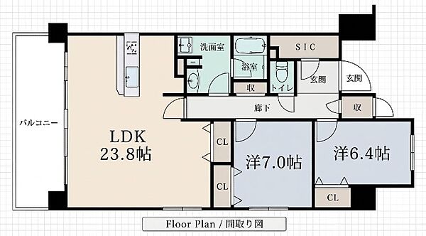 間取り：347000087287