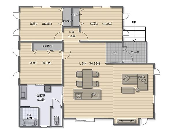 間取り：347000067669