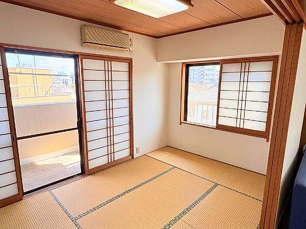和室：約6.0帖（CG加工により家具・生活用品を消去済み）