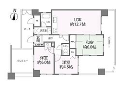 間取図画像 3LDK