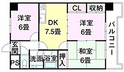 間取図画像 3DK