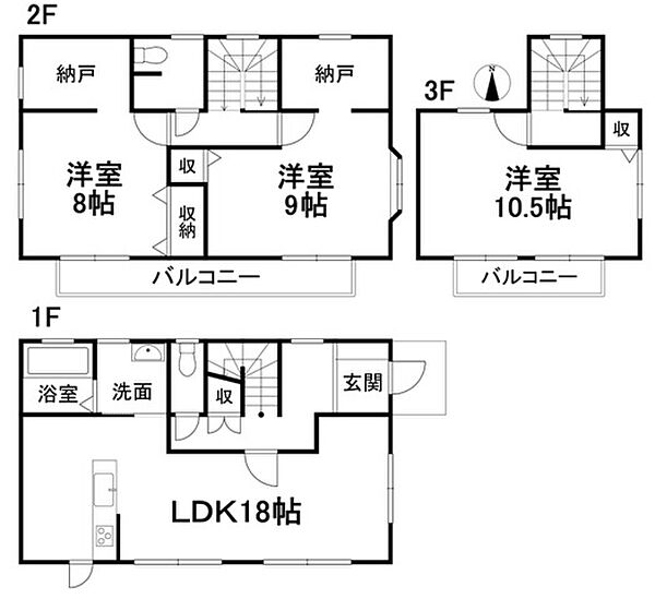 間取り：338000053552