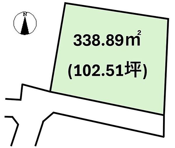 区画図：338000054003