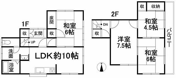 間取り：338000054605