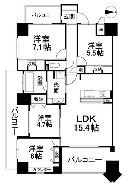 間取り：338000055224