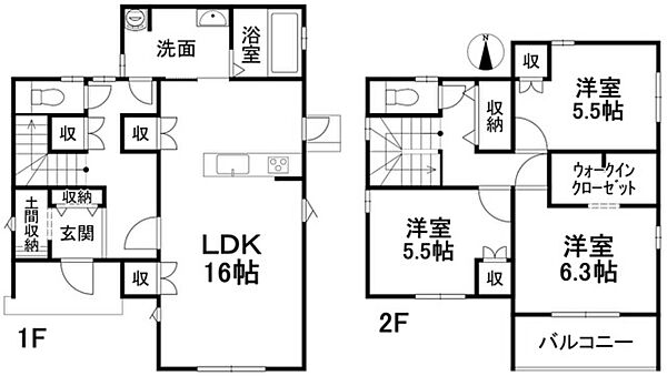 間取り：338000055764
