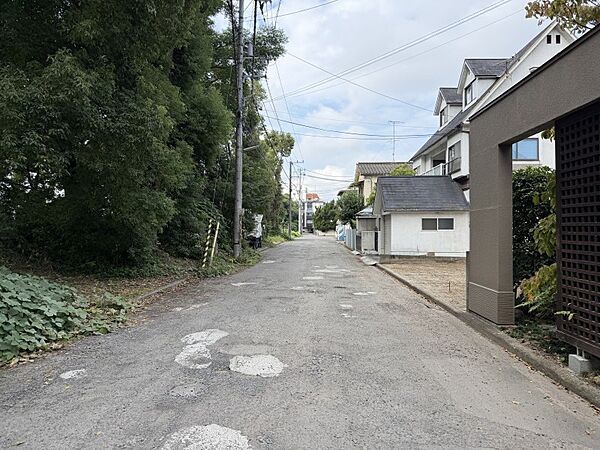 対象地　前面道路