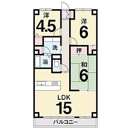 間取図画像 3LDK