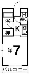 間取図画像 1K
