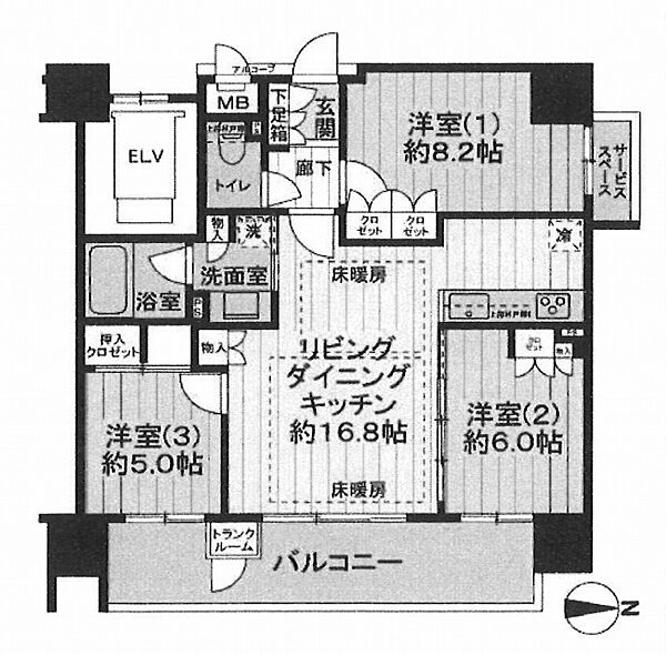 間取り：338000051476