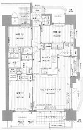 ロイヤルガーデン道後樋又 3LDKの間取図画像