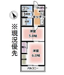 間取図画像 2SK