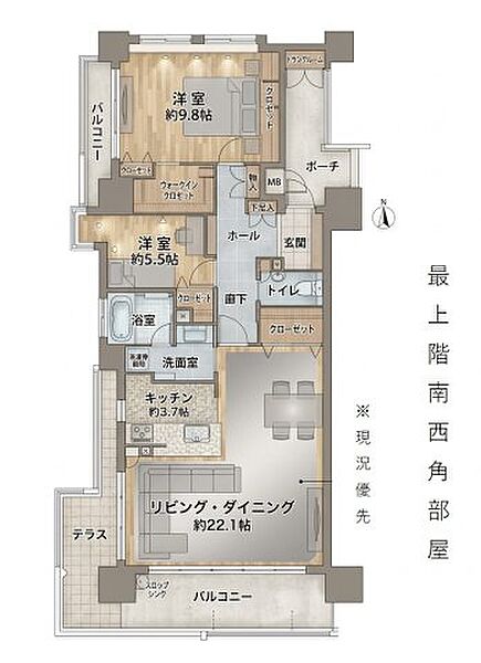 間取り：338000053099