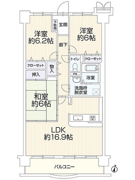 間取り：338000054385