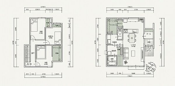 ※セットプラン　平面図 イメージ
