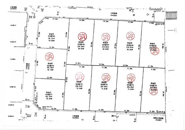 区画図：338000043400