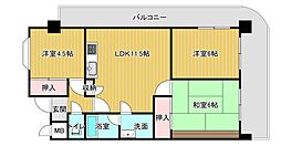 間取図画像 3LDK