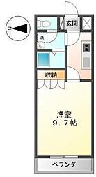 間取図画像 1K