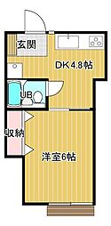 間取図画像 1DK