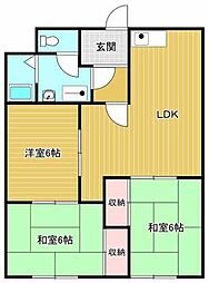 間取図画像 3LDK