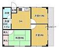 朔日市マンション4階4.0万円