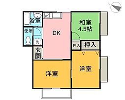 間取図画像 3DK