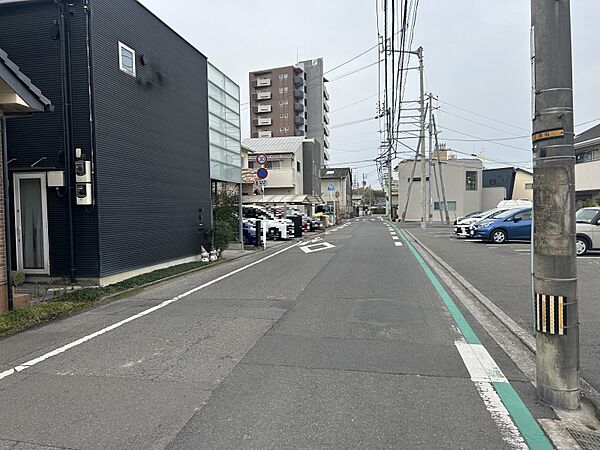 南側接道