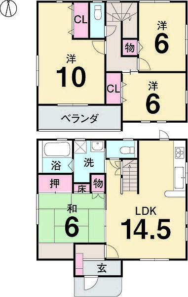 間取り：338000049264