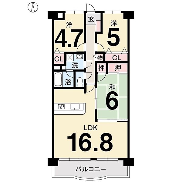 間取り：338000054954
